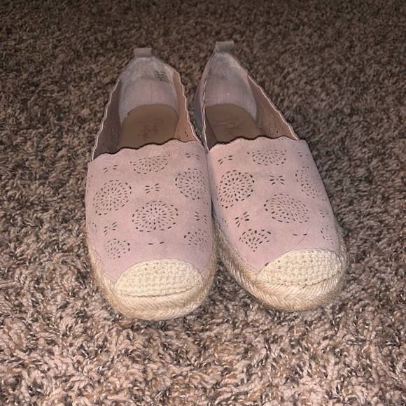 Crown Vintage Clover Espadrilles Platform Slip On - Picture 4 of 6